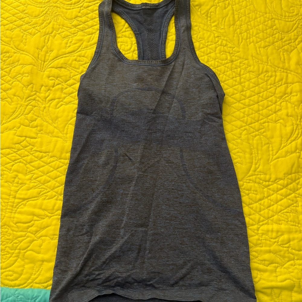 Navy lululemon swiftly tech tank